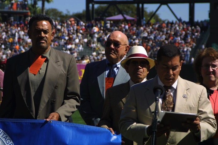 Induction of Diego Segui on August 19, 2006